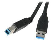 Kaybles USB3 AB 10FT 10 ft. USB 3.0 A Male to B Male Cable in Black Color