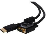 Belkin F2CD033B10 10 ft. Displayport DP M to VGA HD 15 M Cable