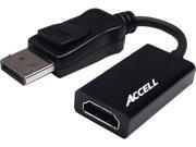 Accell B086B 003B 2 DisplayPort 1.1 to HDMI 1.4 Active Adapter