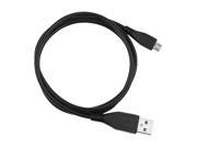 Insten 675662 3.3 ft. Micro USB 2 in 1 Data Charging Cable