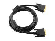 Insten 675415 Black 6 ft. M M Gold plated DVI D Digital Digital Dual Link Cable 9.9Gbps 24 1 pin