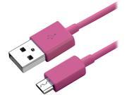 Insten 740618 3 ft. Universal Micro USB 2 in 1 Cable
