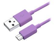 Insten 1068215 3 ft. 91cm 1X Universal Micro USB 2 in 1 Cable
