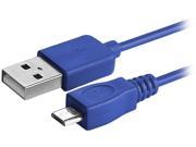 Insten 1068221 3 ft. 91cm 1X Universal Micro USB 2 in 1 Cable