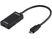 Insten 1132143 1X Micro USB to HDMI MHL Adapter Compatible with HTC One M7