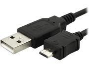 Insten 1131818 1X USB Data Charging Cable Micro USB compatible with Blackberry Z10
