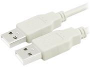 Insten 1161209 10 ft. 2X USB 2.0 Type A to A Cable 10 ft