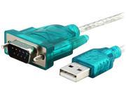 Insten 1161210 3 ft. 2X USB 2.0 to RS232 Converter Cable