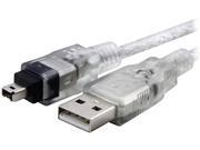 Insten 379019 6 ft. 10X USB To IEEE 1394 4 Pin Cable