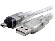 Insten 379017 6 ft. 8X USB To IEEE 1394 4 Pin Cable