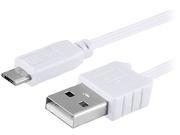 Insten 1530373 4 can be extended up to 31 inches Micro USB 2 in 1 Retractable Cable White