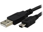 Insten 1647377 6 ft. Type A to Mini 5 Pin Type B USB Cable