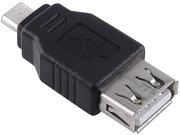 Insten 1647388 1X USB 2.0 A to Micro B Female Male Adapter