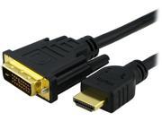 Insten 1668027 Black 10ft. HDMI to DVI M M HDMI to DVI Cable