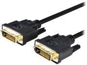 Insten 1847364 Black 3ft Gold plated DVI D Digital Dual Link M M Cable