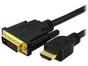 Insten 1846939 Black 15ft HDMI to DVI M M DVI Cable