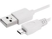 Insten 1667966 6 Feet 1x Micro USB 2 in 1 Cable