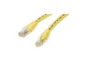 StarTech C6PATCH6YL 6 ft Yellow Molded Cat6 UTP Patch Cable ETL Verified