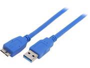 VCOM VC SB3MC10 10 ft. USB 3.0 Type A Male to Micro B Male Cable