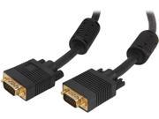 VCOM VC VGA10M 10 ft. SVGA HD15 Male to Male Black Cable