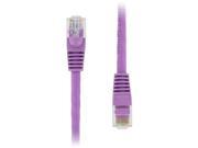 10 Pack 0.5 FT RJ45 CAT6 550MHz Molded Ethernet Network Patch Cable Purple Lifetime Warranty