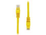 10 Pack 0.5 FT RJ45 CAT6 550MHz Molded Ethernet Network Patch Cable Yellow Lifetime Warranty