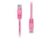 14 FT RJ45 CAT5E Molded Ethernet Network Patch Cable Pink Lifetime Warranty