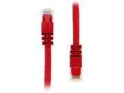 50 Pack 2 FT RJ45 CAT5E Molded Ethernet Network Patch Cable Red Lifetime Warranty