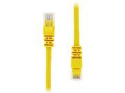 50 Pack 2 FT RJ45 CAT5E Molded Ethernet Network Patch Cable Yellow Lifetime Warranty