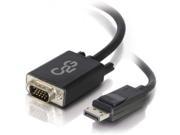 Cables To Go 54331 3FT DISPLAYPORT™ MALE TO VGA MALE ACTIVE ADAPTER CABLE BLACK