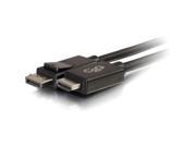 Cables To Go 54325 3FT DISPLAYPORT™ MALE TO HD MALE ADAPTER CABLE BLACK