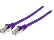 C2G 00906 10 ft. Cat6 Snagless Shielded STP Network Patch Cable Purple