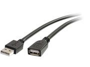 C2G 16ft USB A Male to Female Active Extension Cable Plenum CMP Rated