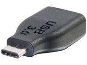 C2G USB 3.0 USB C to USB A Adapter M F Black