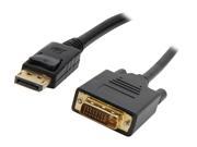 Nippon Labs DP DVI 15 15 ft. DisplayPort to DVI D 28 AWG Cable