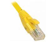 WELTRON 90 C5EB 1YL 1 ft. Patch Cable w Boot