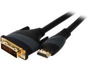 GearIT GI HDMI DVI BK 15FT Black 15ft High Speed HDMI To DVI D M M Video Adapter Cable