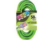 Prime Wire Model NS512830 50 ft. Flex Outdoor Extension Cord With Indicator Light
