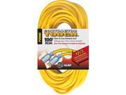 Prime Wire Model EC730835 100 ft. Twist to Lock Extension Cord With Indicator
