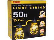 Prime Wire Model LSUG2830 50 ft. 5 Bulb 12 3 SJTW Outdoor Temporary Light String