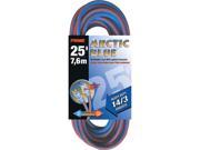 Prime Wire Model LT530725 25 ft. Heavy Duty 25 Foot Artic Blue All Weather TPE Extension Cord