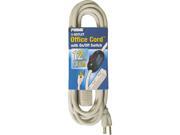 Prime Wire Model EC974612K 12 ft. 16/3 SJT 3-Outlet Office Cord With ln-Line Switch Prime Wire Model EC974612K 12 ft. 16/3 SJT 3-Outlet Office Cord With ln-Line Switch