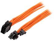 Phanteks PH CB8V_OR 19.68 8 to 8 6 2 Pin VGA Extension cable 500mm Length Orange