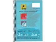 Pacon 4790 Art1st Sketch Diary 70 Sheet 94 g mÂ² Grammage 9 x 6 1 Each White Paper