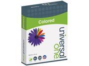 Universal Colored Paper 20lb 8 1 2 x 11 Green 500 Sheets Ream