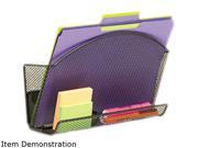 Onyx Magnetic Mesh File Pocket With Accessory Organizer
