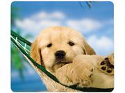 Recycled Mouse Pad Nonskid Base 7 1 2 X 9 Puppy In Hammock