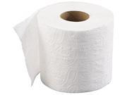 Boardwalk 6145 Bathroom Tissue Standard 2 Ply White 4 x 3 Sheet 500 Sheets Roll 96 Carton 1 Carton