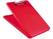 SlimMate Storage Clipboard 1 2 Capacity Holds 8 1 2w x 12h Red