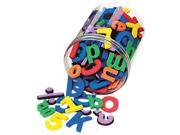 Wonderfoam Magnetic Alphabet Letters Assorted Colors. 105 Pack